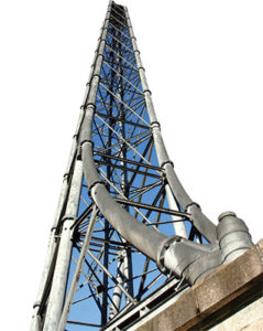 pilier seul viaduc de la Bouble portrait